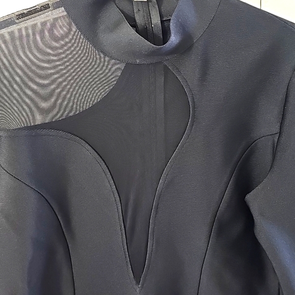 **😪 FINAL SALE ** Fashionova Black Sheer Seduction Bodysuit - Picture 6 of 12